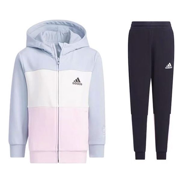 (PS) adidas LK CB Suits 'Pink White Purple Black' IN6546