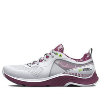 (WMNS) Under Armour HOVR Omnia 'White High-Vis Yellow' 3026006-101