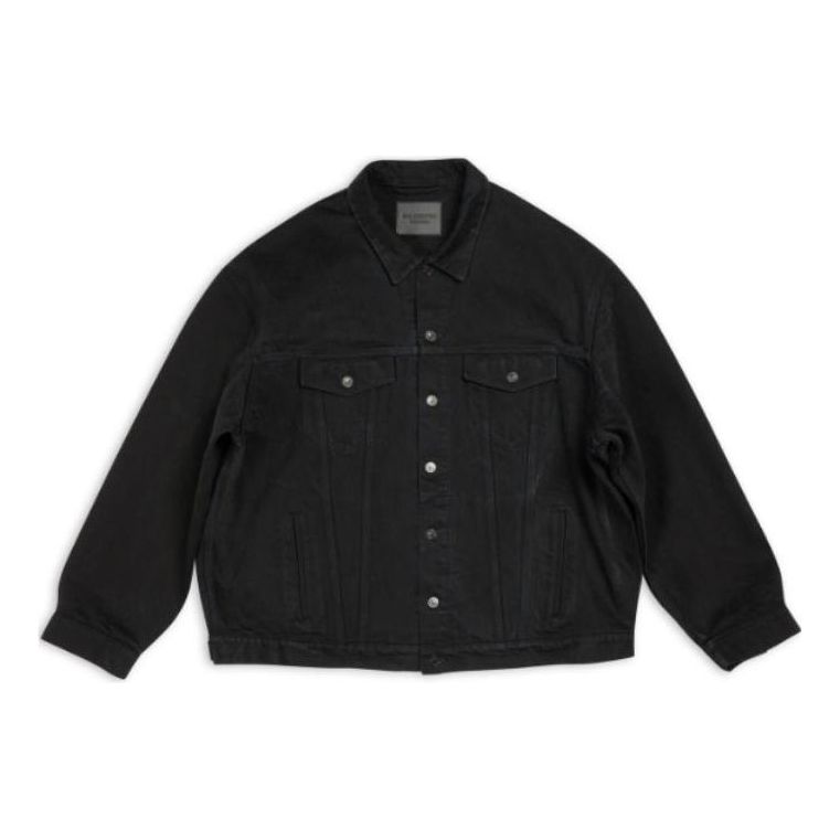 Balenciaga Oversized Jacket 'Black' 724649TNW401105
