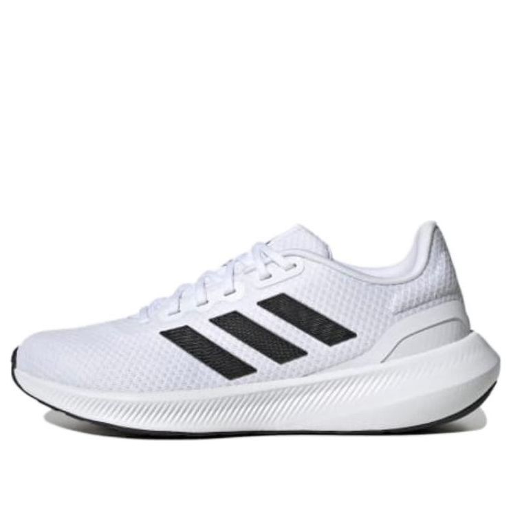 (WMNS) adidas Runfalcon 3.0 Wide 'White Black' HP6653