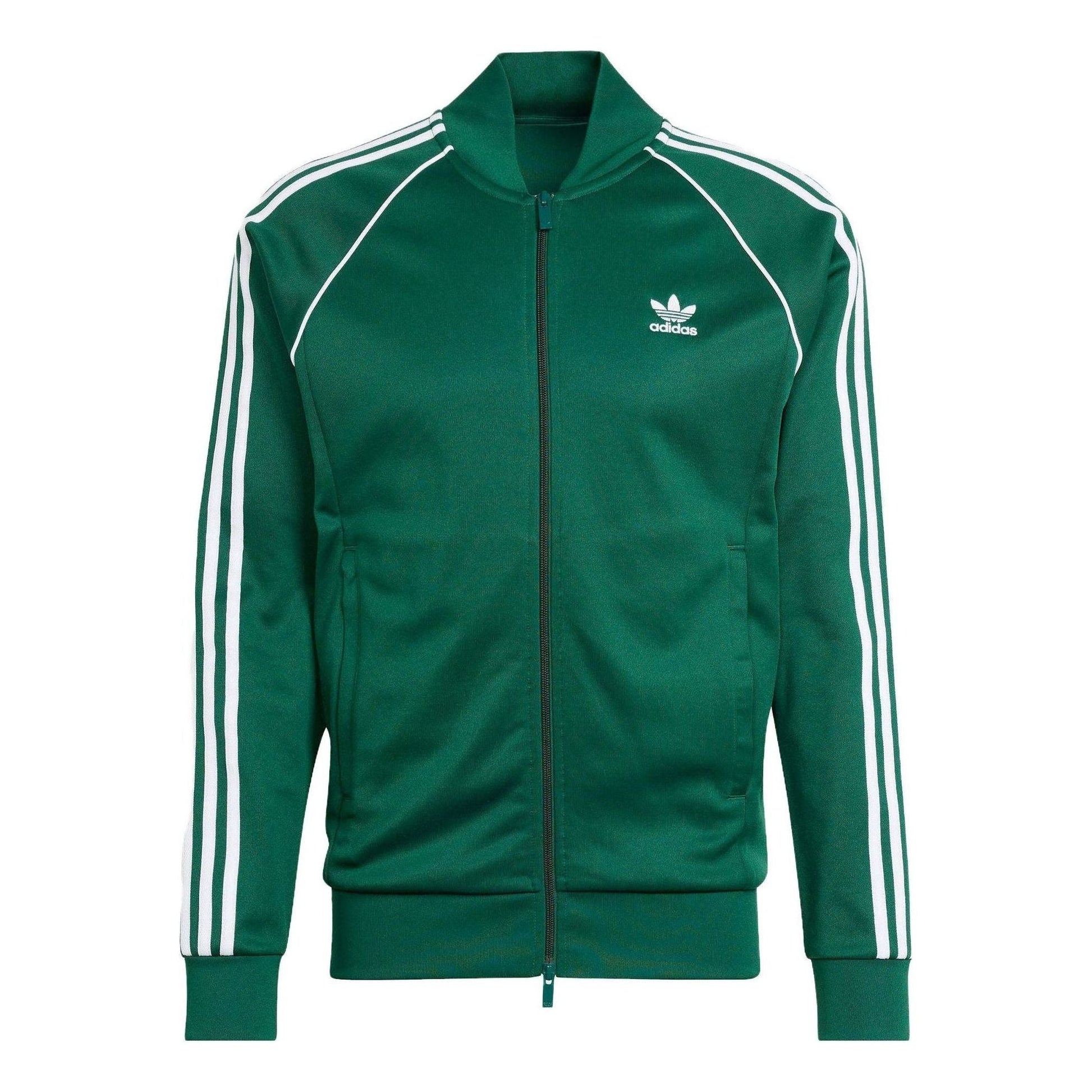 adidas Adicolor Classics SST Track Jacket Asia Sizing 'Green' IR9863
