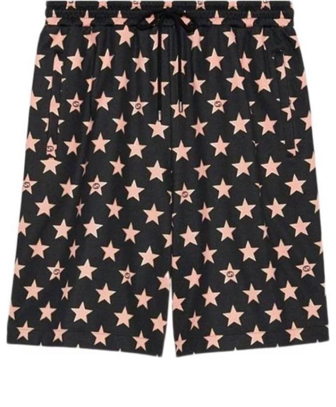 Gucci Star-Print Shorts 'Black' 705299-XJEOP-1082