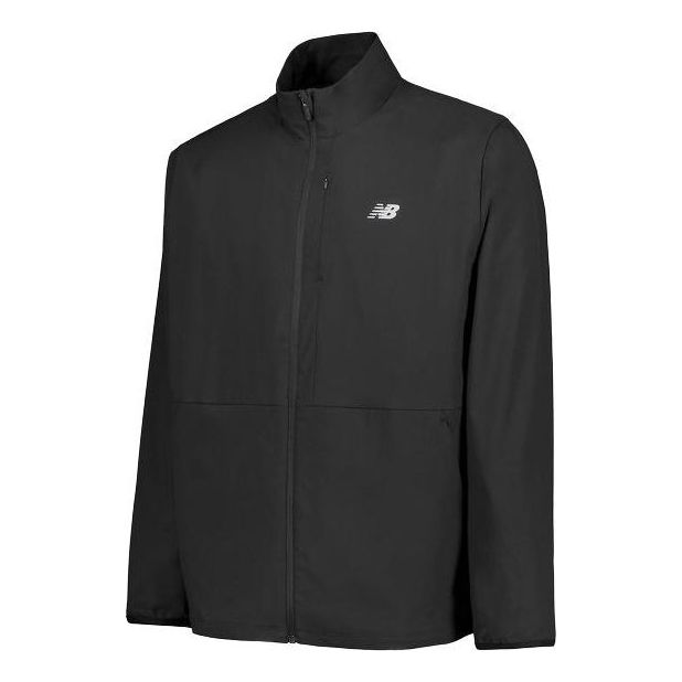 New Balance Stretch Woven Jacket Asia Sizing 'Black' MJ41062-BK