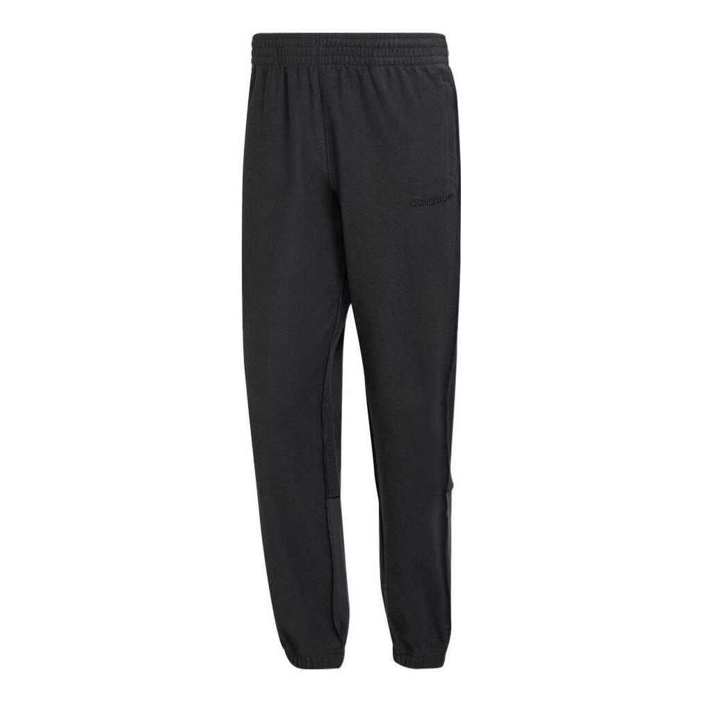 Men's adidas Solid Color Bundle Feet Casual Sports Pants/Trousers/Joggers Japanese Version Dark Grey HP0434