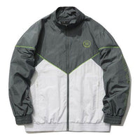 Li-Ning Way Of Wade Logo Sports Jacket 'Grey White' AJDR193-2
