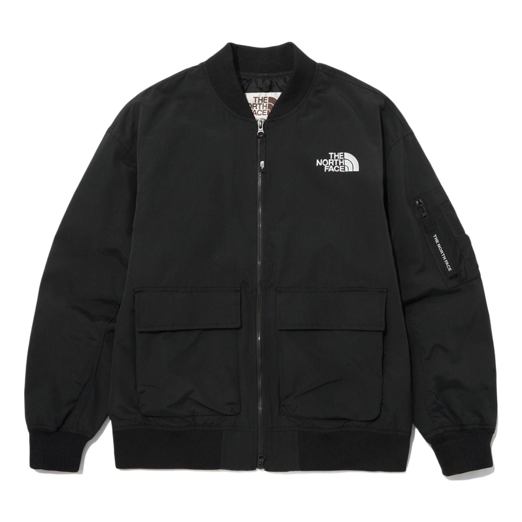THE NORTH FACE SS23 Logo Neilton Bomber Jacket 'Black' NJ3BP12J