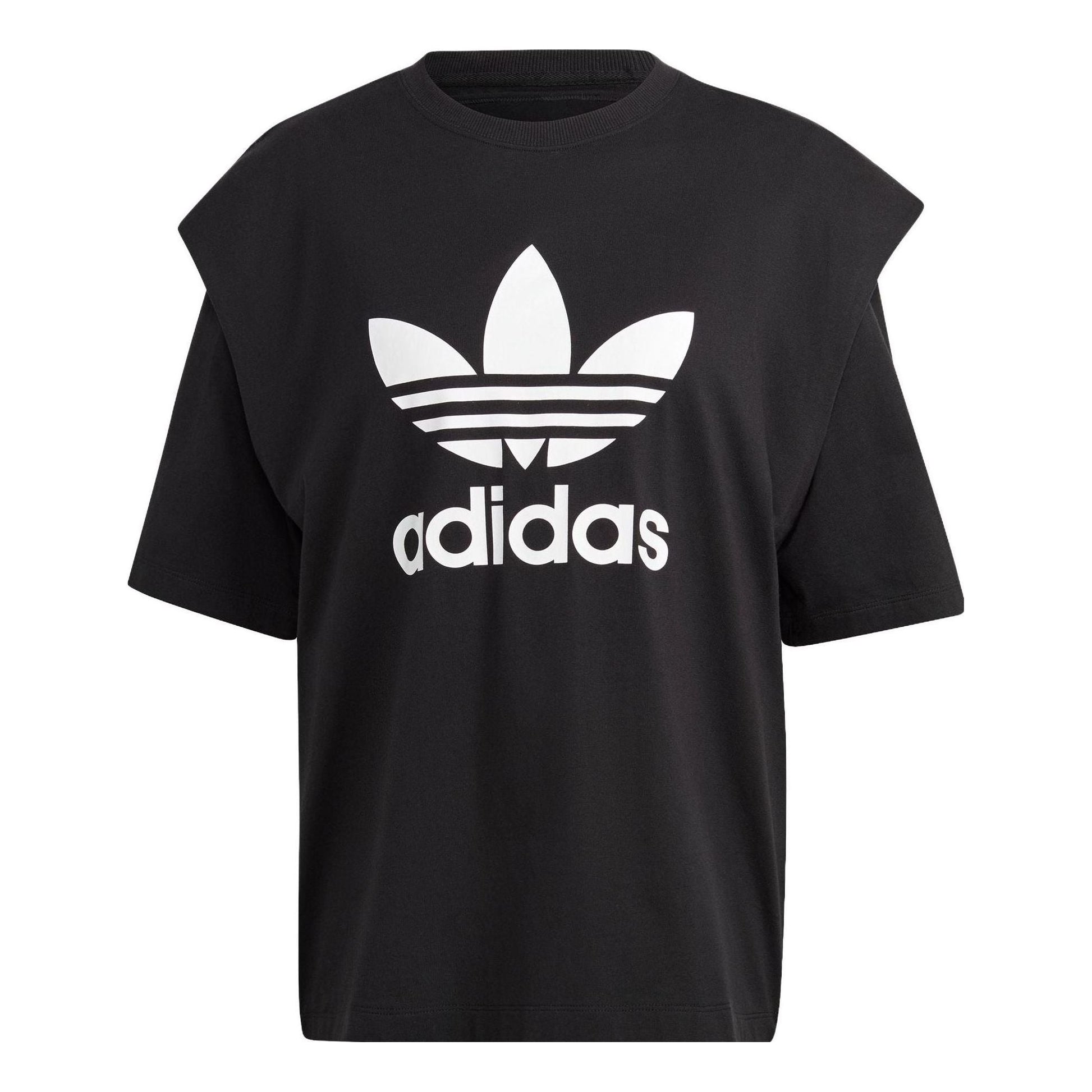 (WMNS) adidas Always Original T-Shirt Asia Sizing 'Black' IC8805
