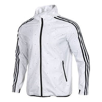 adidas Wb Aop 3s Woven Casual Sports Hooded Jacket White DW4622