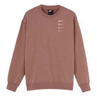 Nike Swoosh Sportswear French Terry Men Light Brown DB9408-222
