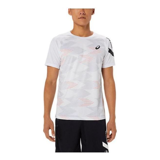 Asics A-I-M Dry Graphic Short Sleeve T-Shirt 'Brilliant White' 2031E553-100