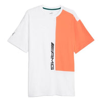 PUMA Mercedes-AMG Statement Tee 'White Orange' 621191-03