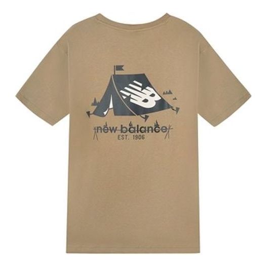 New Balance Safari T-Shirt Asia Sizing 'Brown' AMT12356-INC