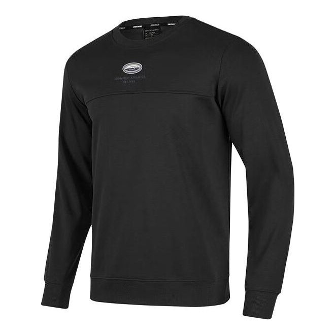 Skechers Sport Crew Sweatshirt 'Black White' P123U010-0018