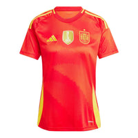 (WMNS) adidas Spain 24 Home Soccer Jersey Asia Sizing 'Red' IP9352