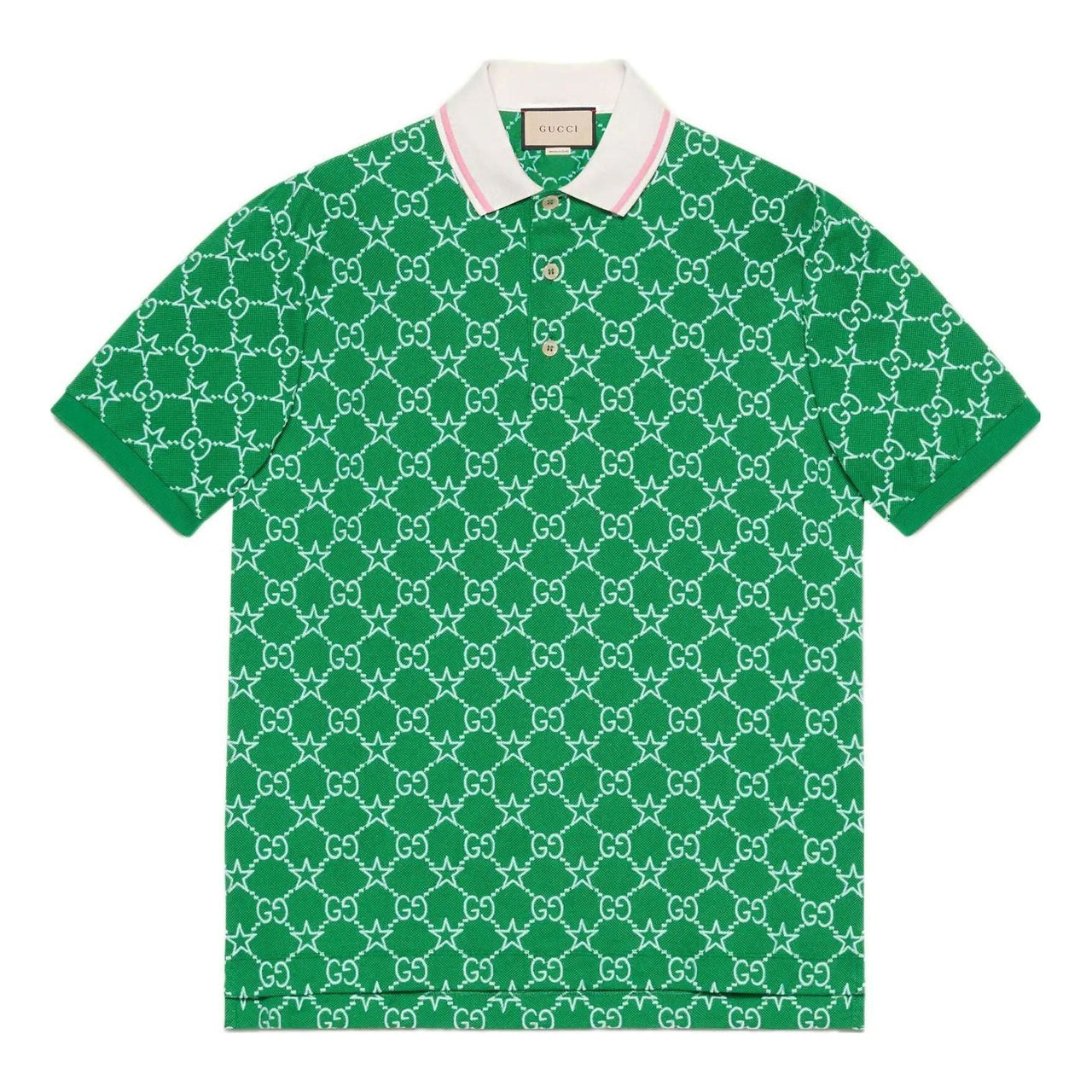 Gucci GG Stretch Cotton Polo 'Green' 696071-XJEE9-3129