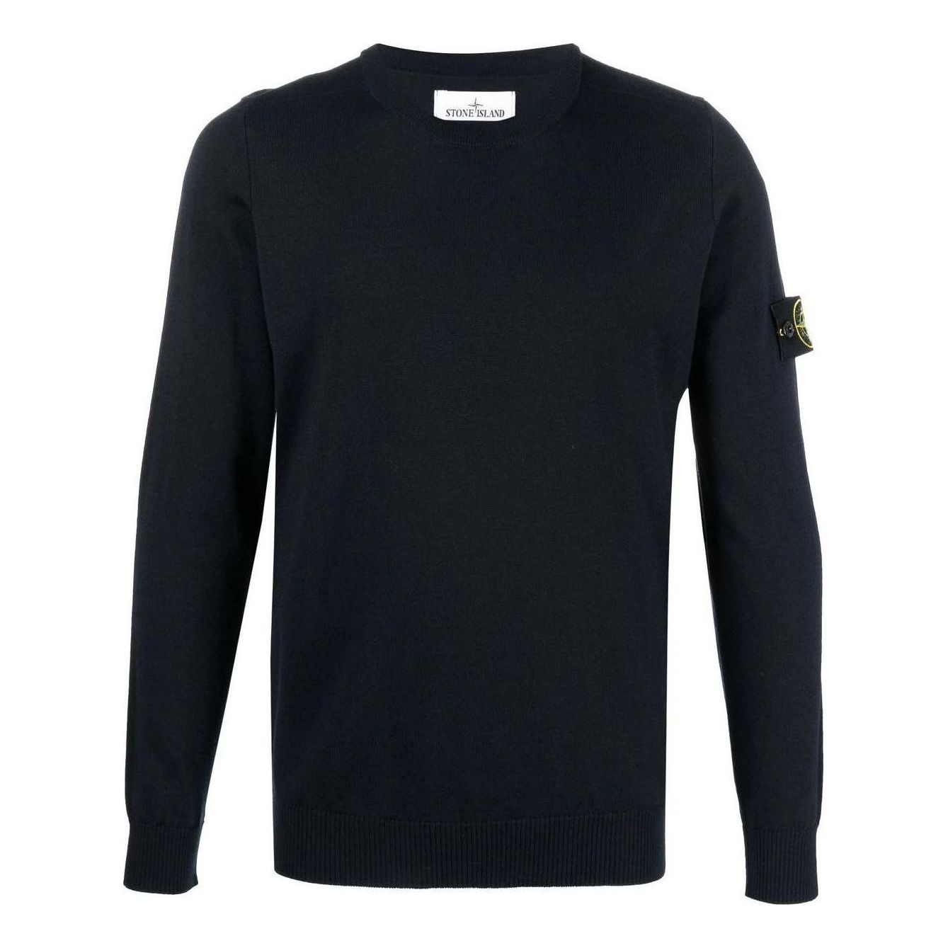 STONE ISLAND Crewneck Pullover Sweatshirt 'Navy' 7715510C4-V0020