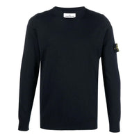 STONE ISLAND Crewneck Pullover Sweatshirt 'Navy' 7715510C4-V0020