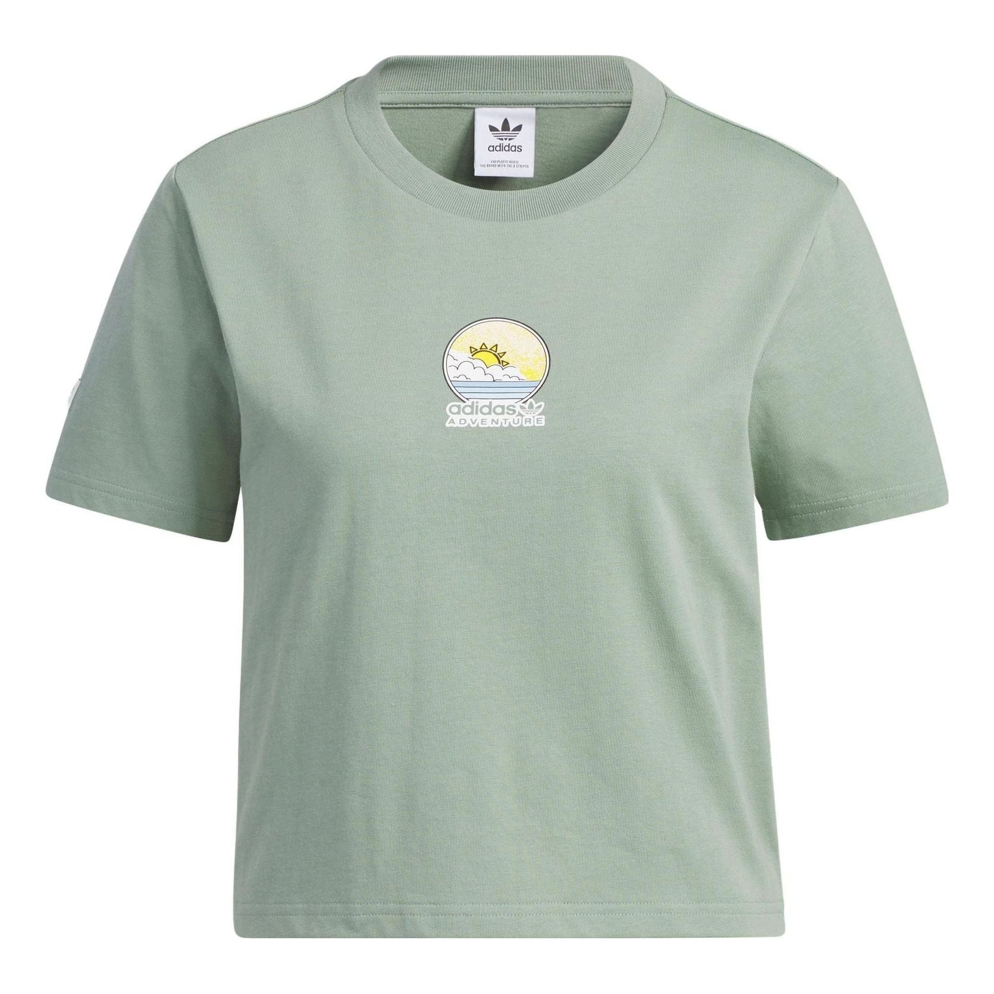 (WMNS) adidas Outdoor T-Shirt Asia Sizing 'Green' IK8612
