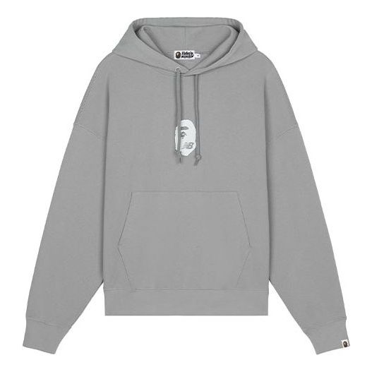 New Balance x A Bathing Ape Hoodie Asia Sizing 'Grey' BASW3000-GYX
