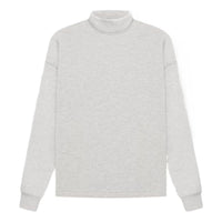 Fear of God Essentials SS22 Core Relaxed Mockneck Light Oatmeal FOG-FW22-224