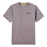 Men's Timberland SS20 Round Neck Printing Short Sleeve Gray A28NC033
