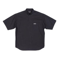 Balenciaga BB Authentic Jersey Apparel Shirt 'Black' 699057TYB181000