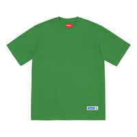 Supreme SS19 Athletic Label Tee Sports Short Sleeve Unisex Green SUP-SS19-10183