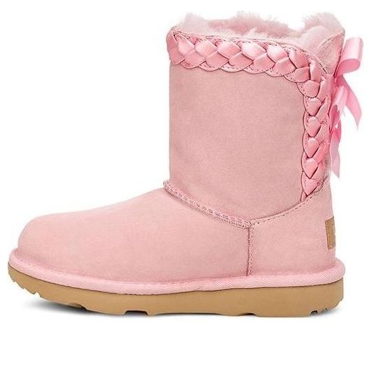 (PS) UGG Classic Short Braided 'Pink' 1103617T-SLPN