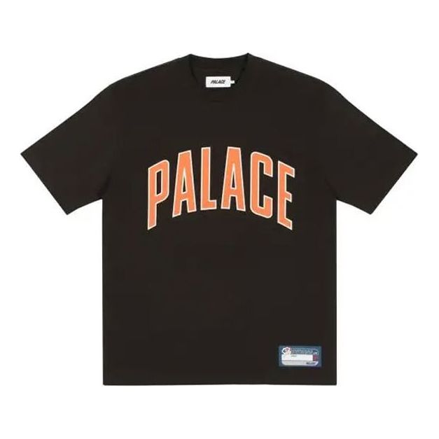 PALACE Sportini Black Classic Large Logo Round Neck Short Sleeve T-Shirt P20ES071