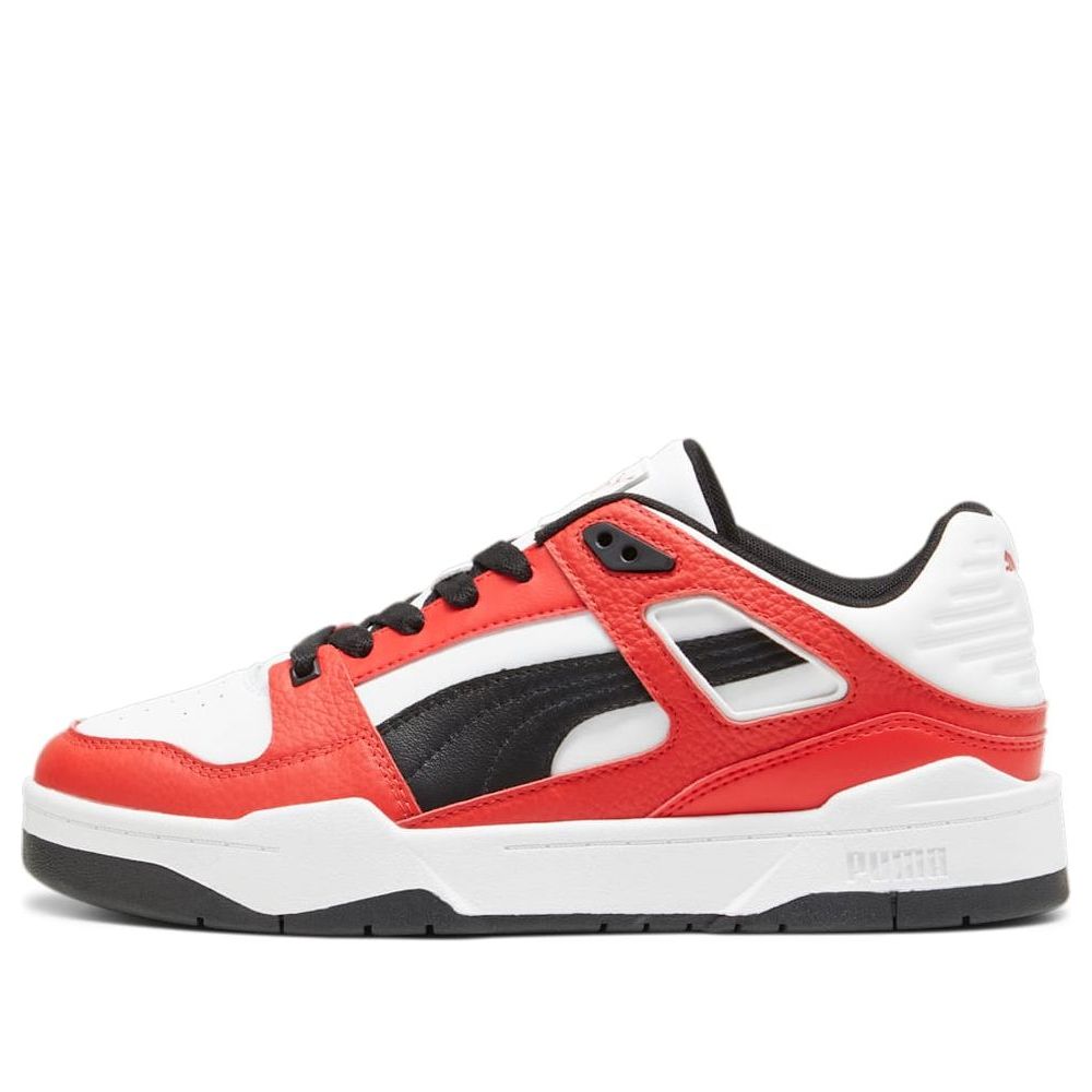 PUMA Slipstream Leather 'White Black Red' 387544-25