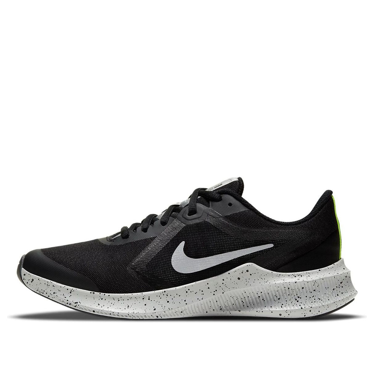 (GS) Nike Downshifter 10 VIZ 'Black Grey Green' CT3876-001