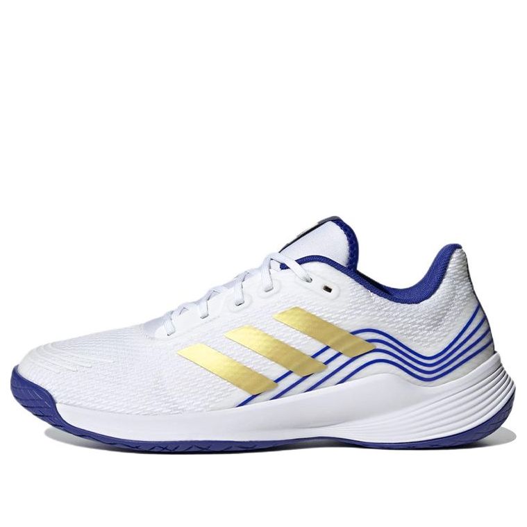 adidas Novaflight 'Cloud White Matte Gold Lucid Blue' HQ3514