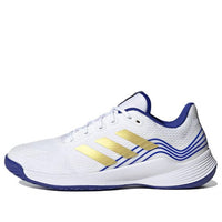 adidas Novaflight 'Cloud White Matte Gold Lucid Blue' HQ3514