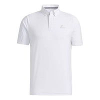 adidas Te Polo Ss Golf Sports Short Sleeve Polo Shirt White GM3618