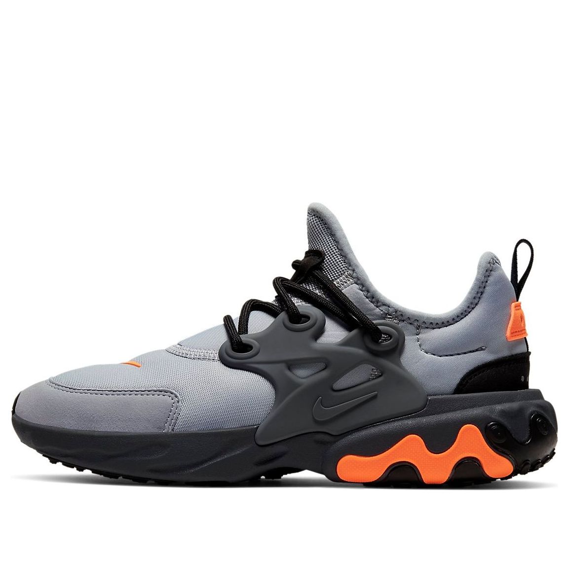 (GS) Nike React Presto 'Grey Orange' BQ4002-010