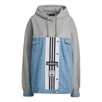 (WMNS) adidas Denim Jacket Asia Sizing 'Blue Grey' H59027