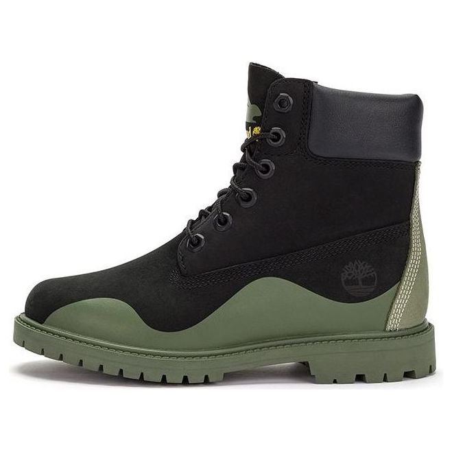 (WMNS) Timberland Heritage LNY 6 Inch Boots 'Black' A5NB9W