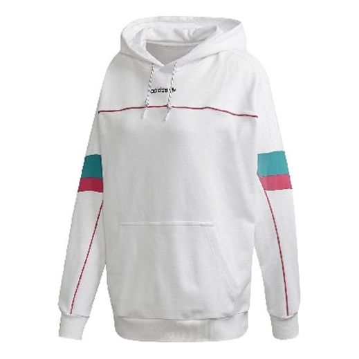 (WMNS) adidas originals Casual Sports Pullover White GC8770
