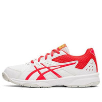 (GS) ASICS Court Slide 'White Red' 1044A007-101