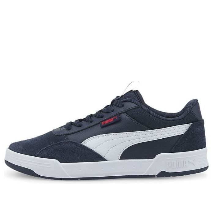 (GS) PUMA C-Skate Casual Board Shoes Blue/White 374228-03