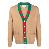 Gucci Cashmere Cardigan 'Camel' 716342-XKCQC-2602