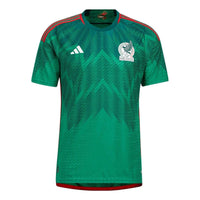 adidas Mexico 22 Home Authentic Jersey Asian Sizing 'Vivid Green' HD6898