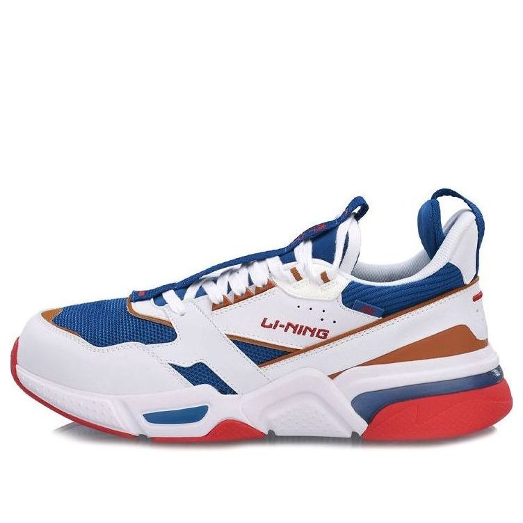 Li-Ning 001 Classic 'White Blue Red' AGCP021-1