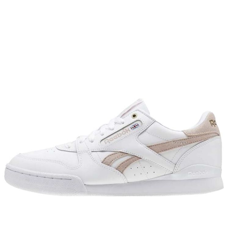 Reebok Phase 1 Pro Non Slip Wear Resistant Sneakers White/Pink CN3853