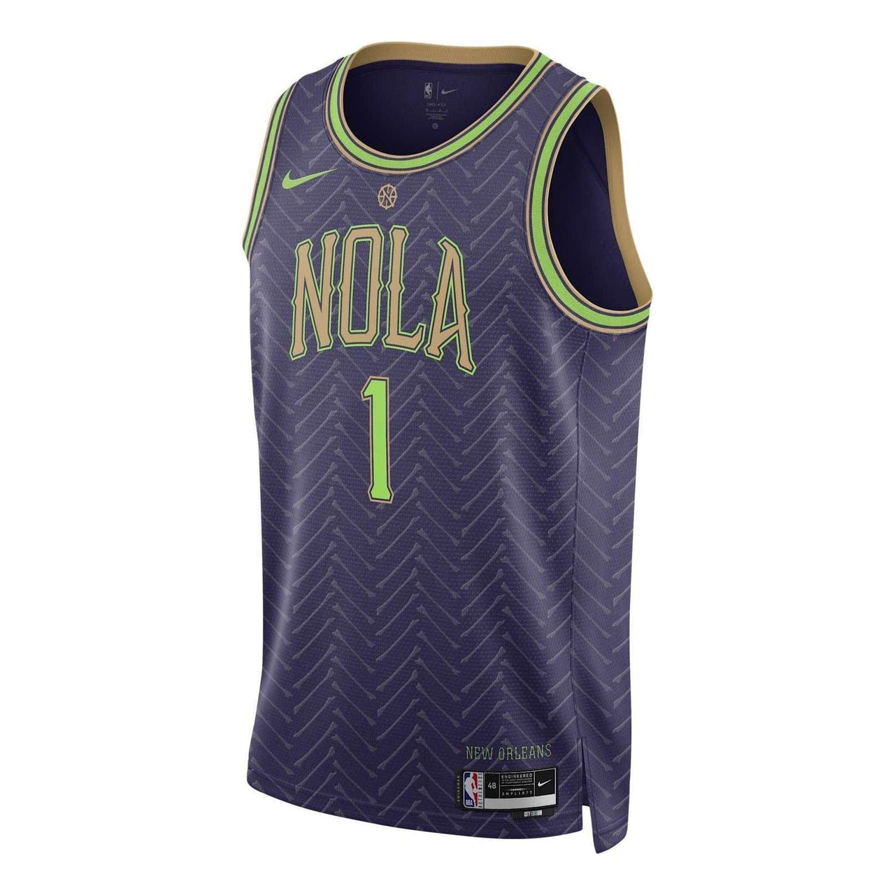Nike New Orleans Pelicans 2024/25 City Edition Jersey 'Zion Williamson' FQ4351-537