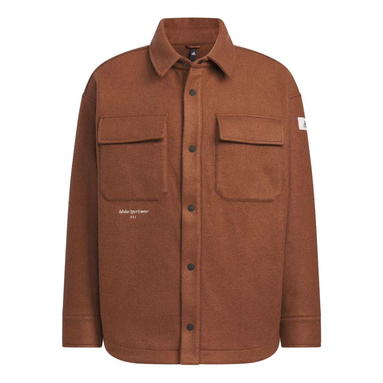 adidas St Warm Shirt Jackets 'Brown' IP4970