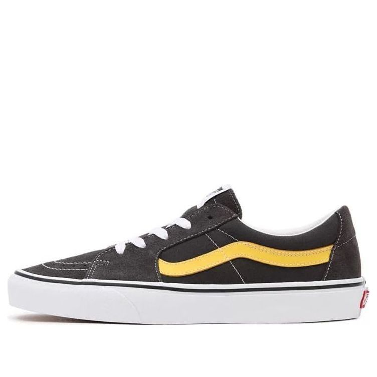 Vans SK8-Low Utility Pop Casual Skate Shoes Unisex Black Yellow VN0A4UUKB61
