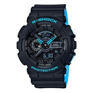 CASIO G-Shock Analog-Digital 'Black Blue' GA-110LN