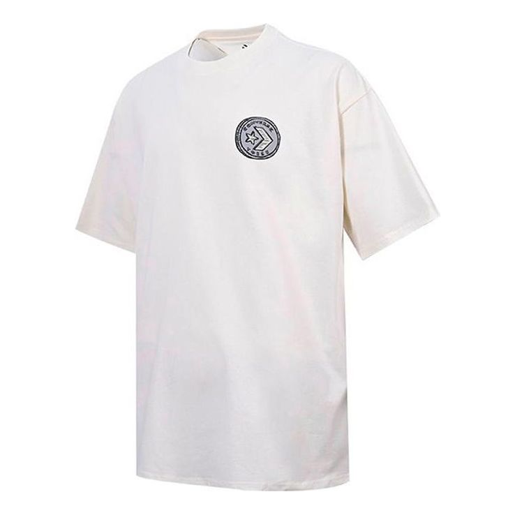 Converse Level Up Tee Asia Sizing 'White' 10024318-A01