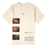 A-COLD-WALL* SS20 Glass Blower Tee Small logo Short Sleeve Unisex Beige ACWMTS005WHL-AL